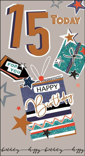 Picture of 15 TODAY BIRTHDAY CARD